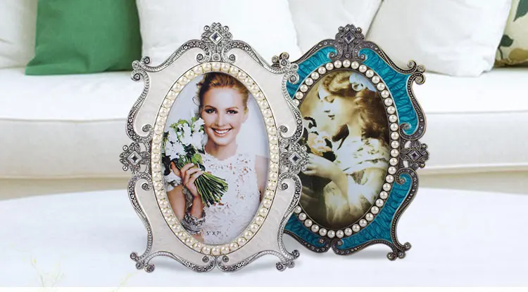 Модная фоторамка Роскошная жемчужная Свадебная | Дом и сад