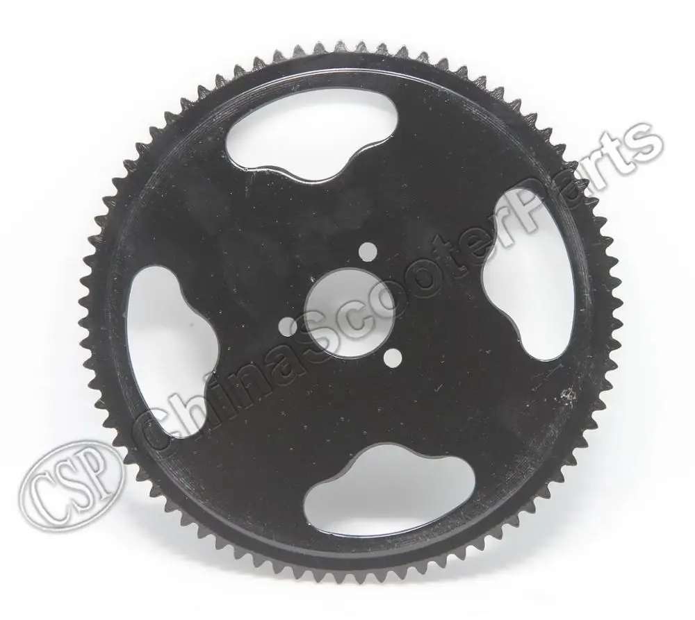60 62 64 66 68 70 72 74 76 78 80 T зуб 25 х 26 мм задние звездочки мини Moto ATV Quad Dirt Pit Pocket велосипед измельчитель 47CC 49CC - Цвет: 80T