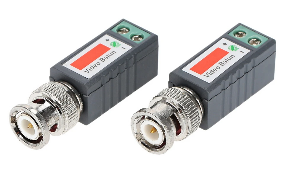 10 шт. пассивные трансиверы для видеонаблюдения 2000 футов|balun bnc|balun videobalun transceiver |