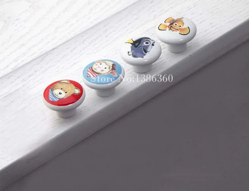 1 шт. детская комната с мультяшной ручкой в поисках Немо ручка ручная работа