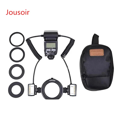 YN-24EX кольцевая макро-Вспышка Speedlite с 2 головками и 4 кольцевыми адаптерами для C 5D