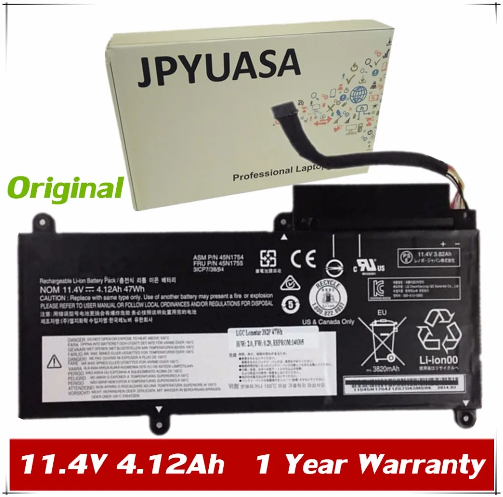 7XINbox 11.4V 4.12Ah 45N1754 45N1755 Laptop Battery For Lenovo ThinkPad E450 E450C E460 E460C 45N1752 45N1753 45N1756 45N1757 7XINbox 11.4V 4.12Ah 45N1754 45N1755 Laptop Battery For Lenovo ThinkPad E450 E450C E460 E460C 45N1752 45N1753 45N1756 45N1757