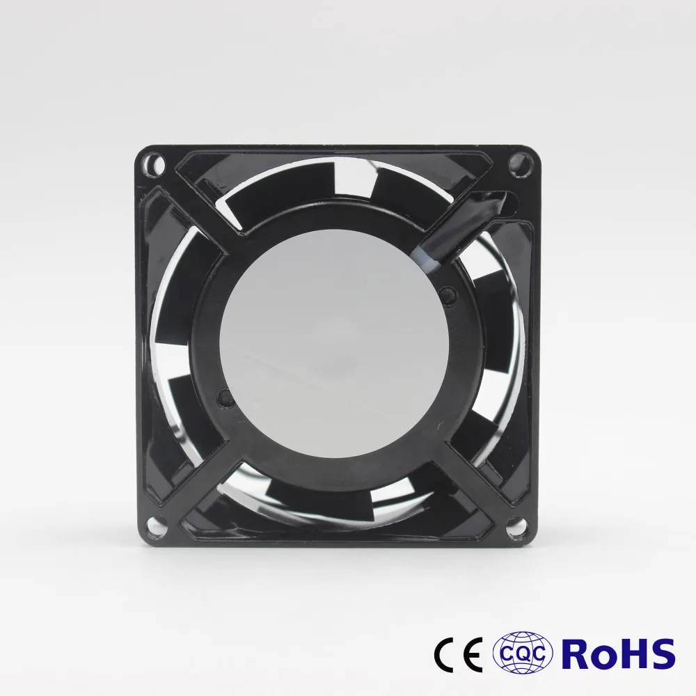 110 вольт AC 80x80x25 мм 8025 бесшовный осевой вентилятор охлаждения 80 втулка подшипника