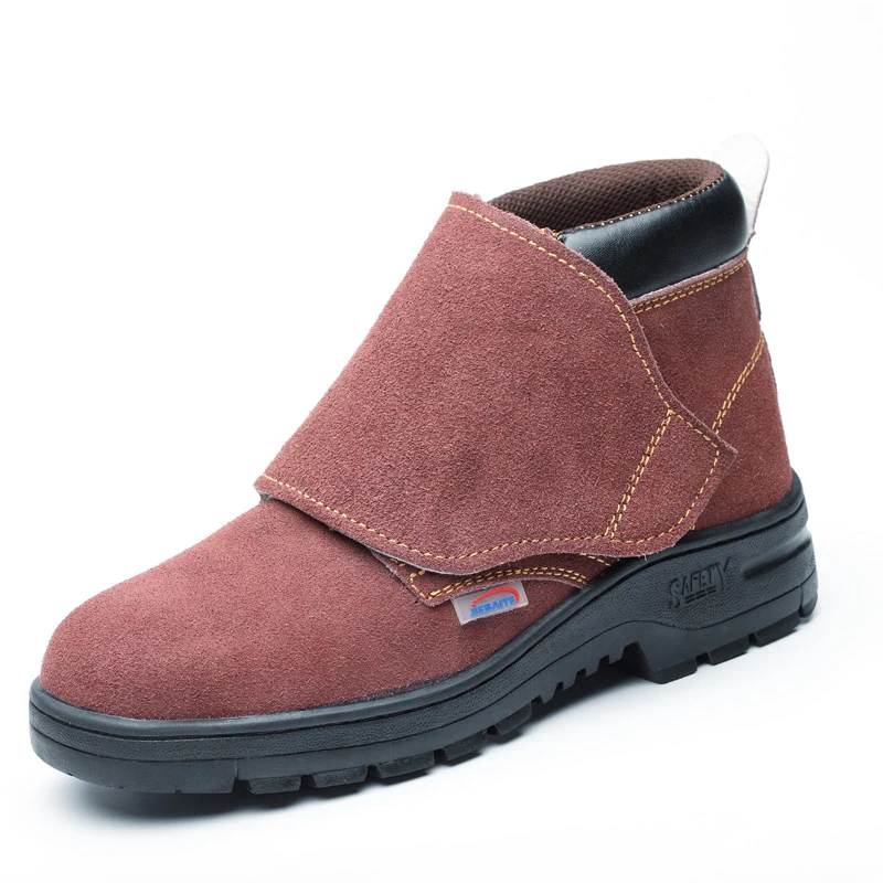 Для Мужчин's защитная обувь для сварки сталь носком кепки защитные сапоги и