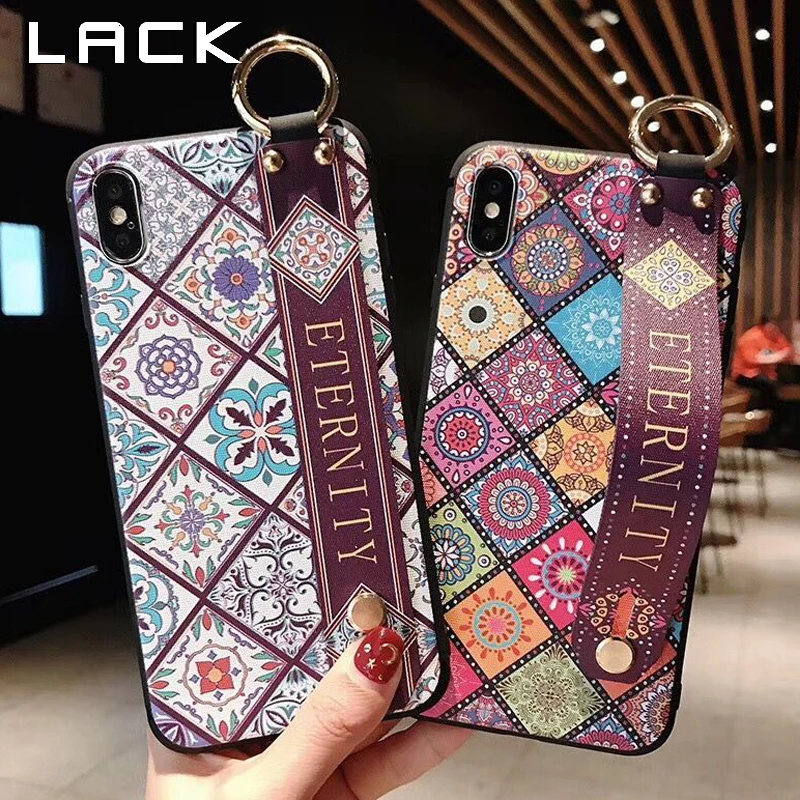 Чехол для телефона LACK в ретро-стиле с геометрическим рисунком iphone 12 11Pro Max XS XR X 8 7Plus