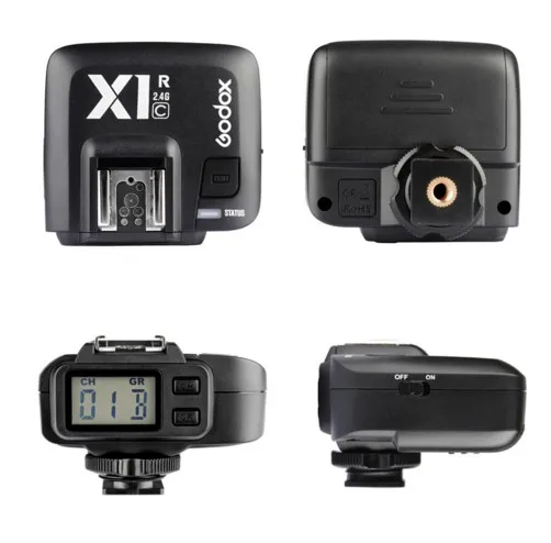 Godox X1 kit TTL 2 4G беспроводной триггерный передатчик вспышки и приемник для Canon Nikon Sony