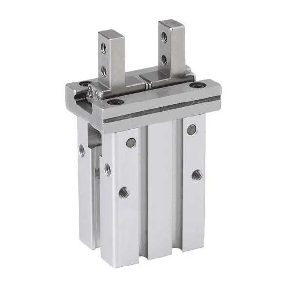 Free shipping Double Acting Air Gripper Pneumatic Finger clamp cylinder Parallel MHZ2 series Bore size 10D-40D | Обустройство дома