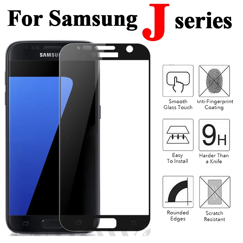 Защитное стекло для samsung j3 j5 j7 2016 2017 Закаленное пленка samsumg 3j 5j 7j tremp sansumg j 3 5 7