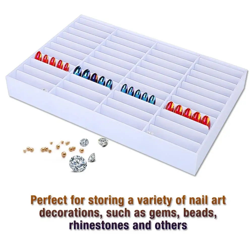 Пустой держатель для лака ногтей коробка хранения кончиков органайзер