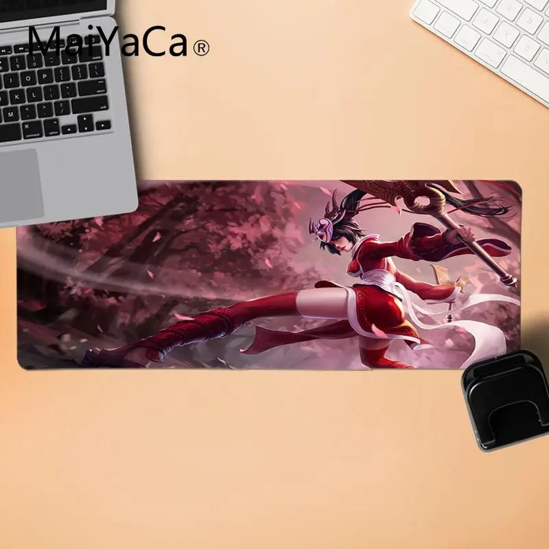 LockEdge 30x80cm MaiYaCa в запасе Zyra индивидуальный игровой коврик для мыши для ноутбука большой коврик для мыши ПК компьютерный коврик - Цвет: LockEdge 30x80cm