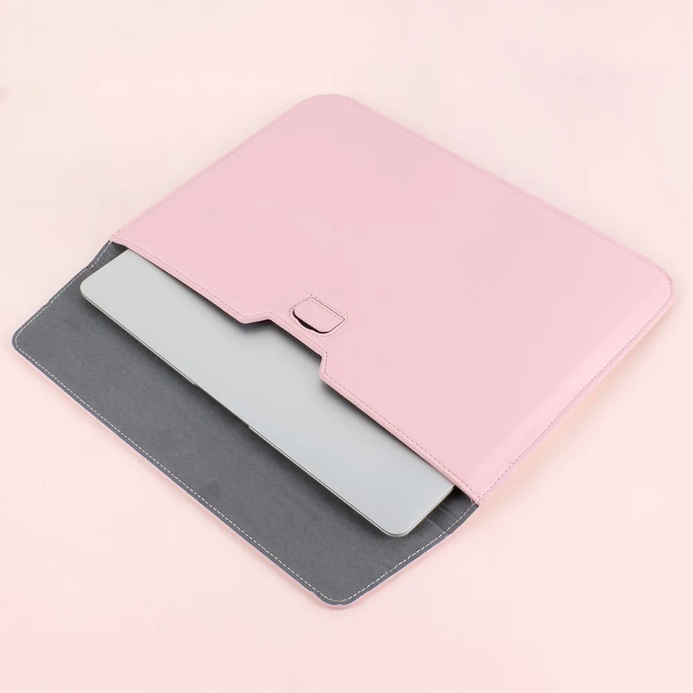 Для Macbook Air 13 11 дюймов чехол, чехол-кошелек для Macbook Pro 13 15 retina ультра тонкая сумка для переноски с подставкой