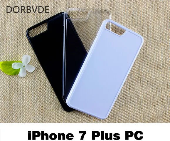 I6 PC Сублимация чехол для iPhone 6 6S 7 Plus Coque жесткий Пластик DIY 2D сублимации крышка с пустой Простыни передачу тепла Fundas
