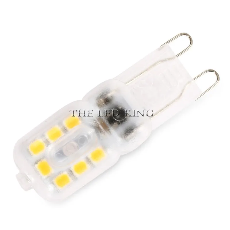Светодиодная лампа G4 1 шт./лот 3 Вт 12 В переменного тока 360 в 2835SMD светодиодов G9 14D