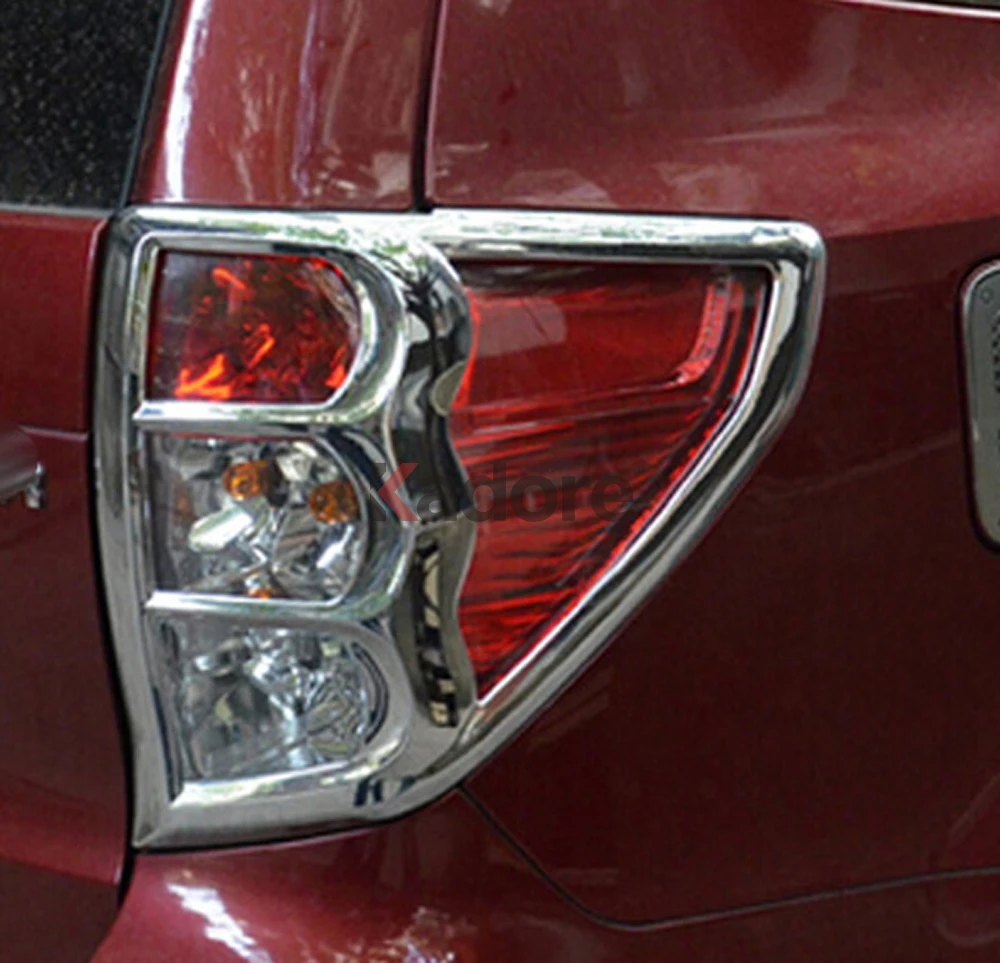 Для Subaru Forester 2009 2010 2011 2012 ABS хромированный задний светильник, задний светильник, крышка лампы, отделка внешнего вида, аксессуары