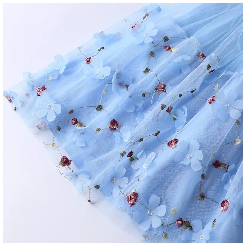 Baby Girls Princess Dress Sleeveless Kids Party Dresses For Children Wedding Costumes 4-14 Years | Детская одежда и обувь