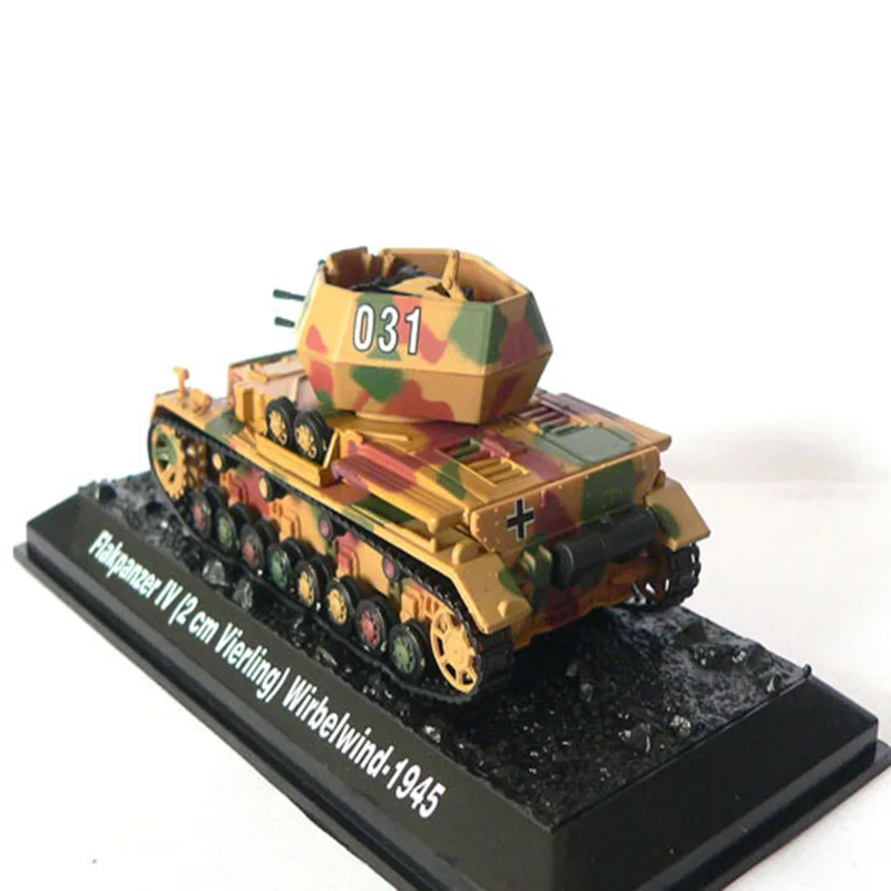 1: 72 Ретро моделирование Flakpanzer IV (2 см Vierling) Wirbelwind 1945 Коллекция Модель сплав пластик