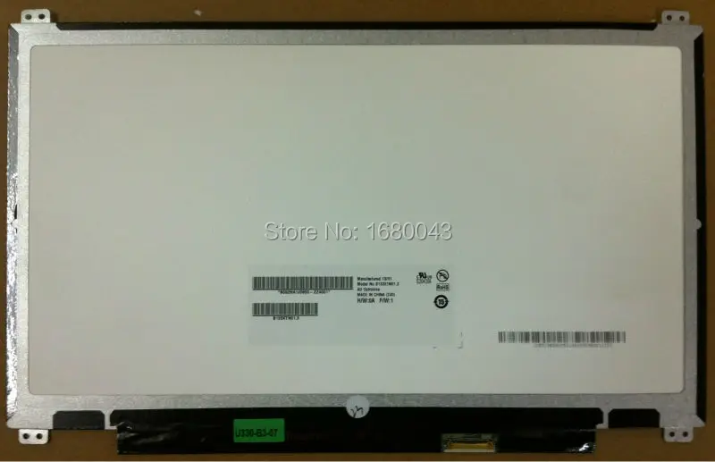 Светодиодный ЖК-экран для ноутбука B133XTN01.3 подходит M133NWN1 R3 HB133WX1-402 30 штырьков с