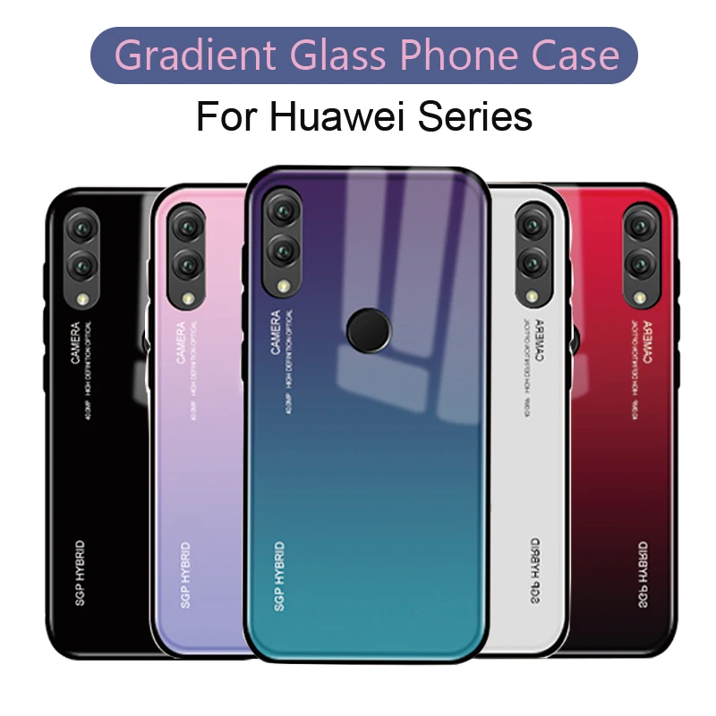 Чехол для huawei mate 20 x чехол телефона huavei huawey 20x 20pro pro градиентное закаленное стекло