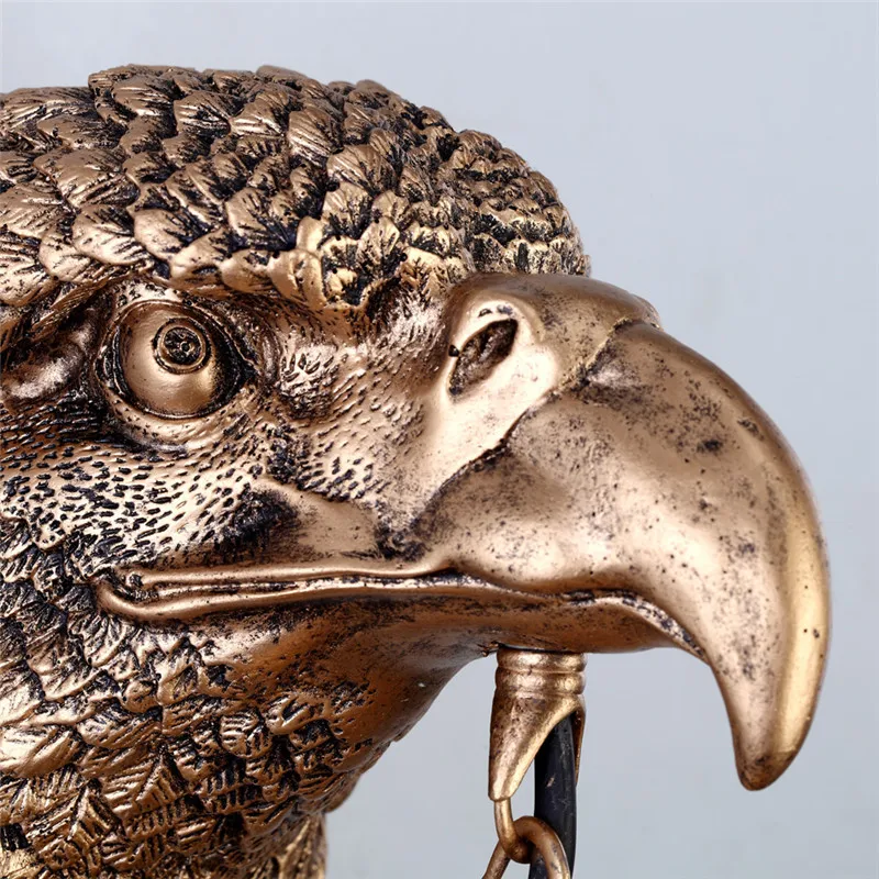Wall Lights China Southeast Asia Style Eagle Animal Lamps Luxury Lighting E27 Glass Lampshade Hot Sell Home Fixtures WL-7 | Освещение