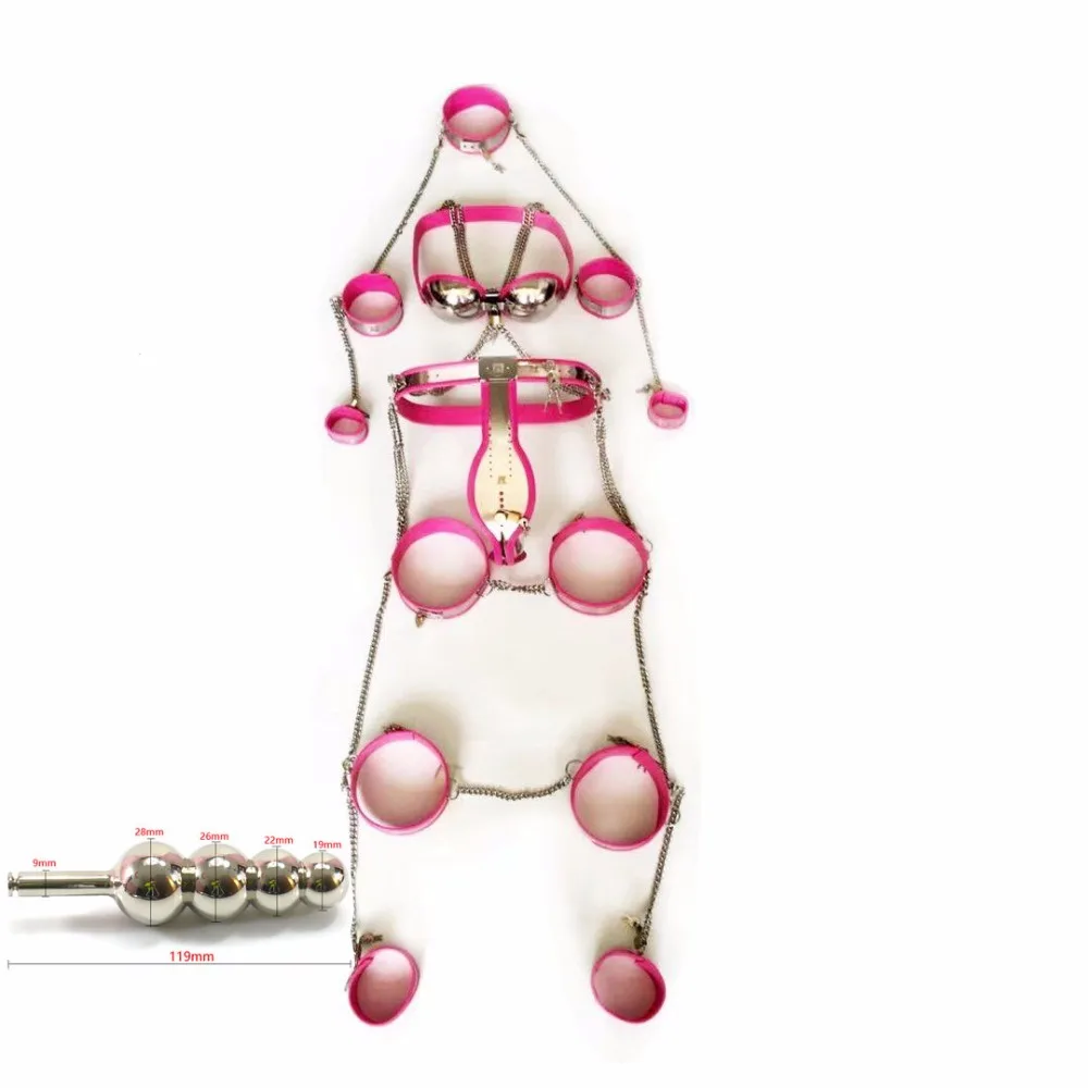 Мужской Пояс верности 9 шт./компл. устройство из нержавеющей стали с анальной