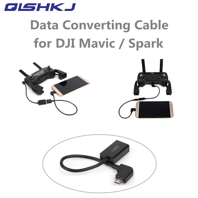 Пульт дистанционного управления DJI Spark Mavic шлейф USB для преобразования энергии