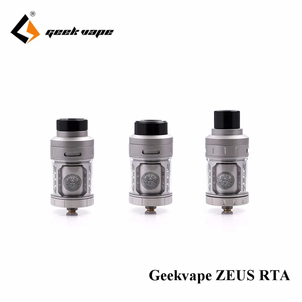 Free gift Geekvape Zeus RTA best flavor ecig atomizer 2ml 3D airflow E Cigarette Atomizer for Aegis Box MOD | Электроника