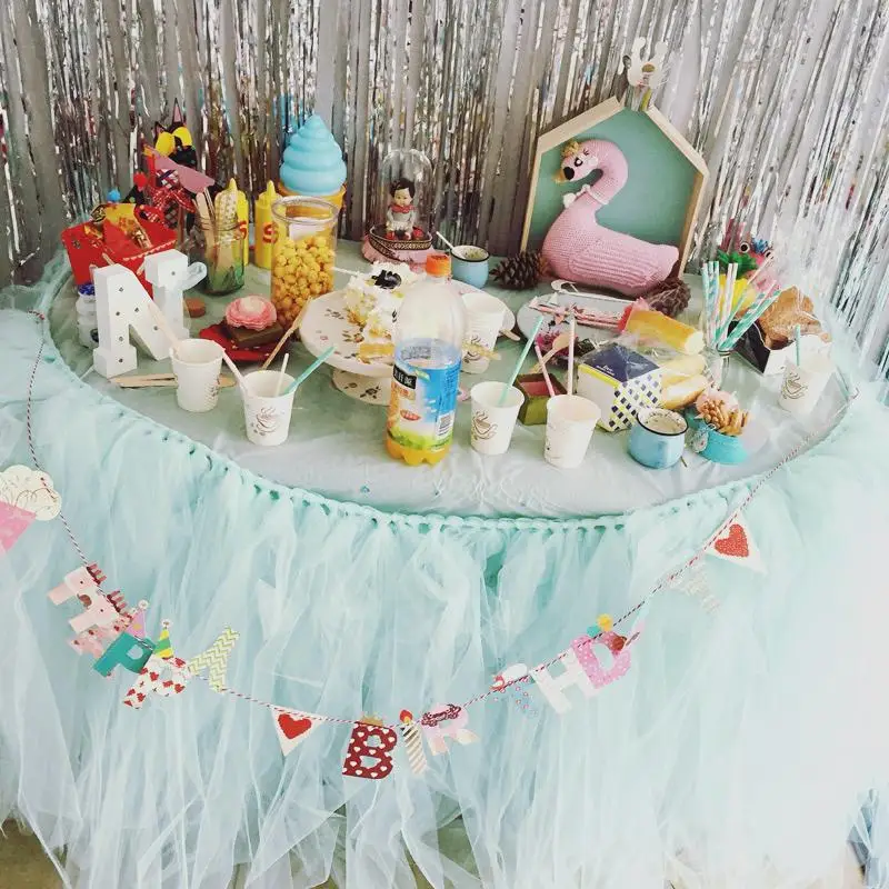 2 шт. Baby Shower 15 см 25yds тюль ролл свадебные украшения партии Свадебные &quotпесочные