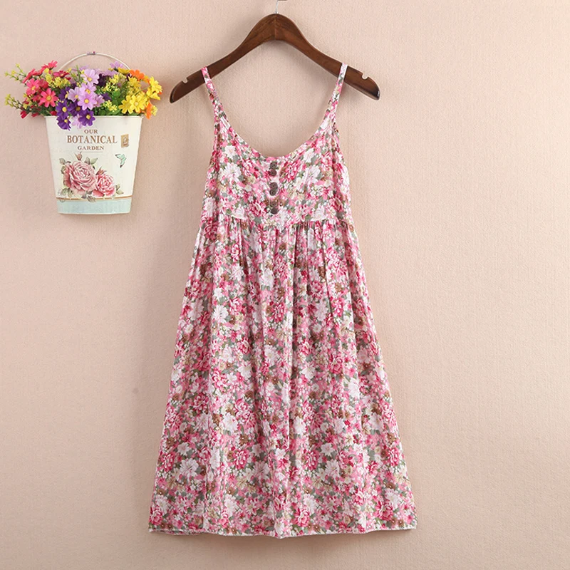 Фото Lanmox Новое пляжное платье Mori Girl Vestidos платья с цветочным принтом женские милые мини Lanmox Новое пляжное платье Mori Girl Vestidos платья с цветочным принтом женские милые мини