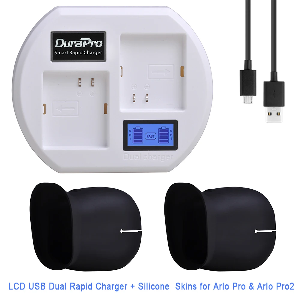 

LCD Display USB Charging Station for Arlo Security Light & Arlo Pro Smart Home Cameras & Arlo Pro 2 & Arlo Go Batteries VMA4410