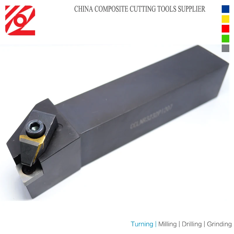EDGEV Твердые CBN вставки держатель инструмента CCLNR/L3232P1204 CCLNR/L3232P1207 CNC Внешний