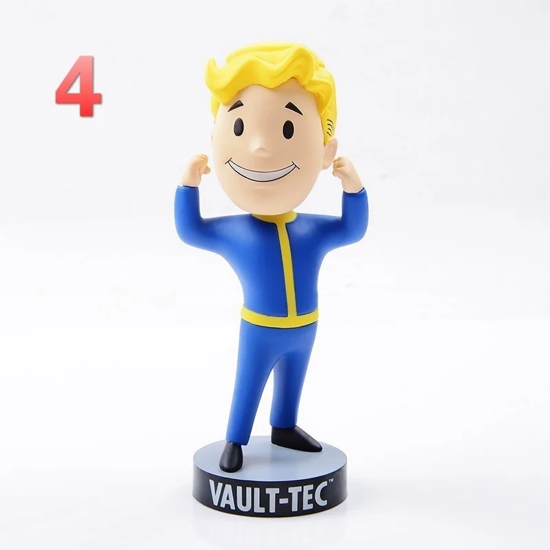 Набор из 7 головок для игр flout 4 Vest Boy Bobbleheads ПВХ экшн фигурки игрушки 13 см|Игровые и