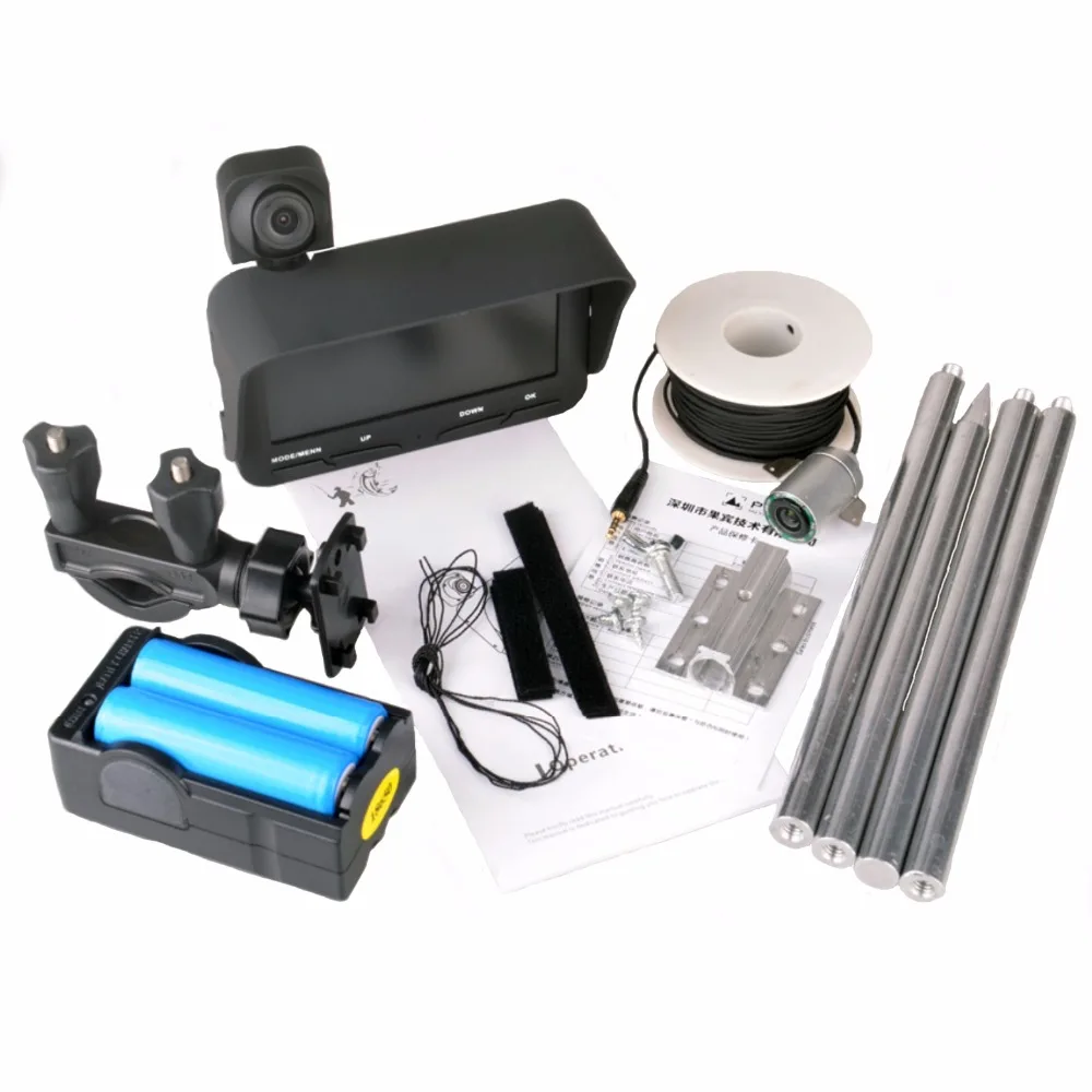 Камера для подводной рыбалки с двойным объективом 2 0 мегапикселя камера ночным