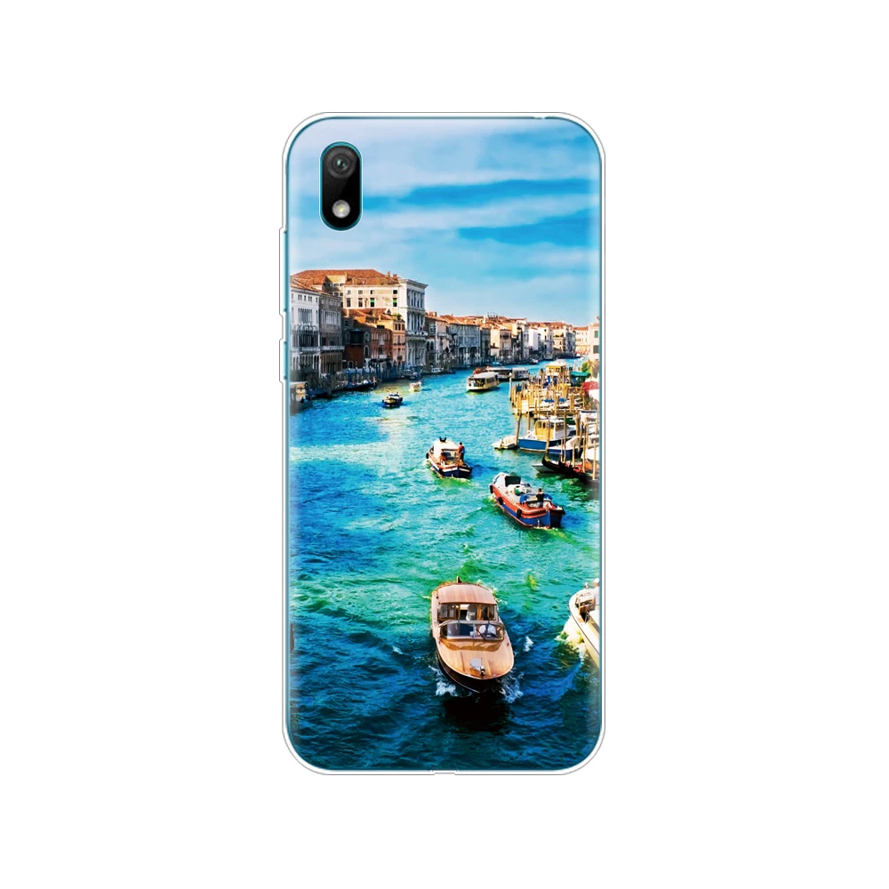 Для huawei y5 силиконовый чехол ТПУ задняя крышка мягкий чехол для телефона для huawei Y5 coque бампер 5,71 дюймов защитный рисунок - Цвет: 61711