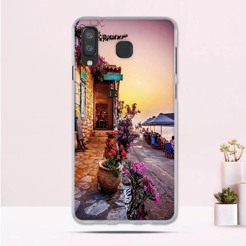Мягкий чехол из ТПУ для Samsung Galaxy A8 Звездный силиконовая задняя крышка A9 6 3 дюйма