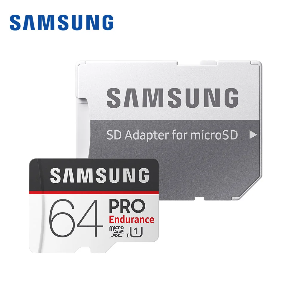 Новый продукт 100% оригинальные карты памяти SAMSUNG 64 Гб PRO Endurance U1 128 ГБ класс 10 карта