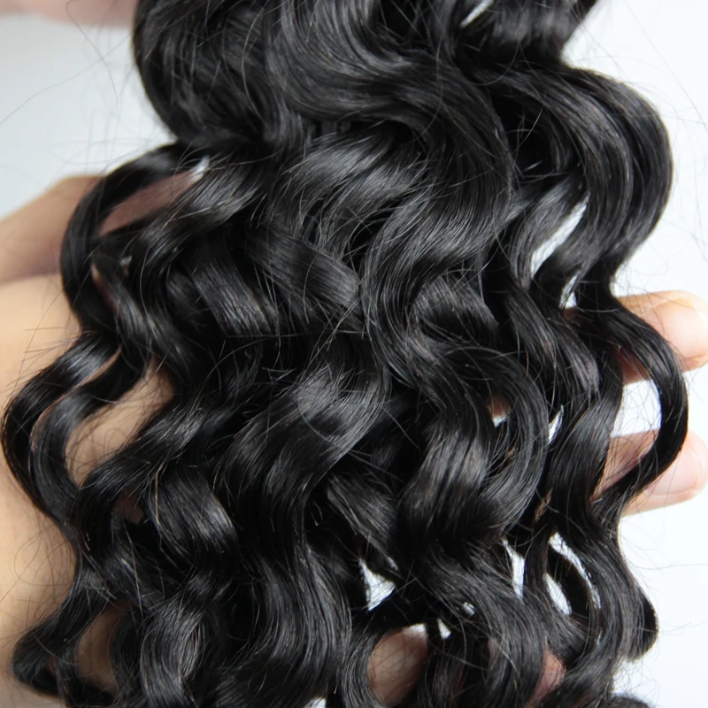 Красивые queen hair перуанская волна волос 4 Связки/Lot 100% пряди человеческих для