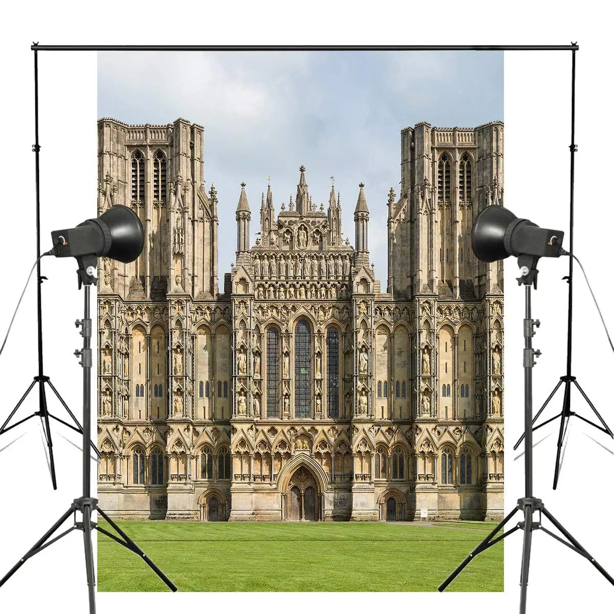 

150x210cm Wells Cathedral Photo Background London Architecture Backdrop European theme Photography Studio Background