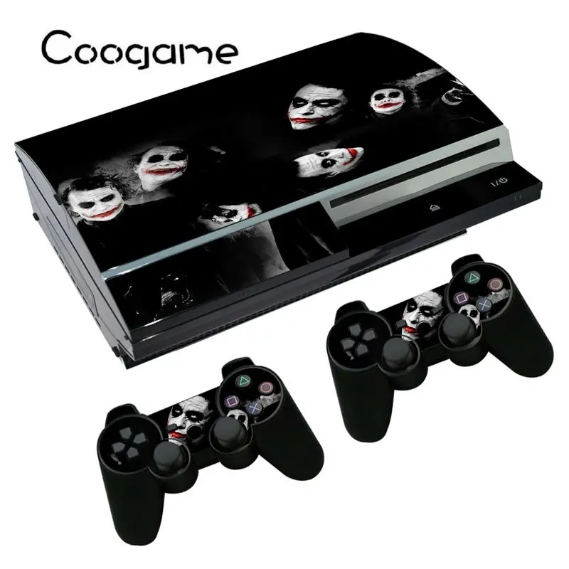 ПВХ пользовательские Чехол для PS3 Fat консоли Джокер кожи Sony Playstation3 | Электроника