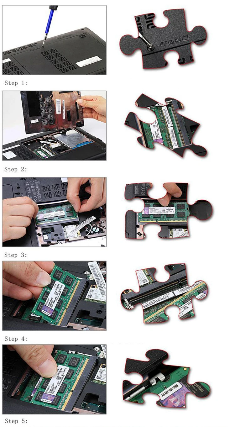 Kingston 8GB DDR3L 1600MHz 1,35 v ноутбук ram(KCP3L16SD8/8