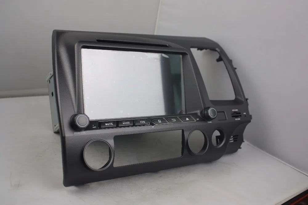 Автомобильный DVD-плеер PX6 4 Гб + 64 ГБ 2 din 8 дюймов Android 10 GPS для Honda Civic Right 2006-2011 стерео