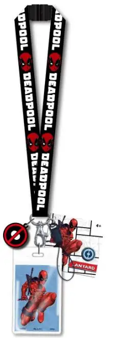 Держатель для ключей с рисунком из мультфильма Deadpool 1 шт. | Украшения и аксессуары
