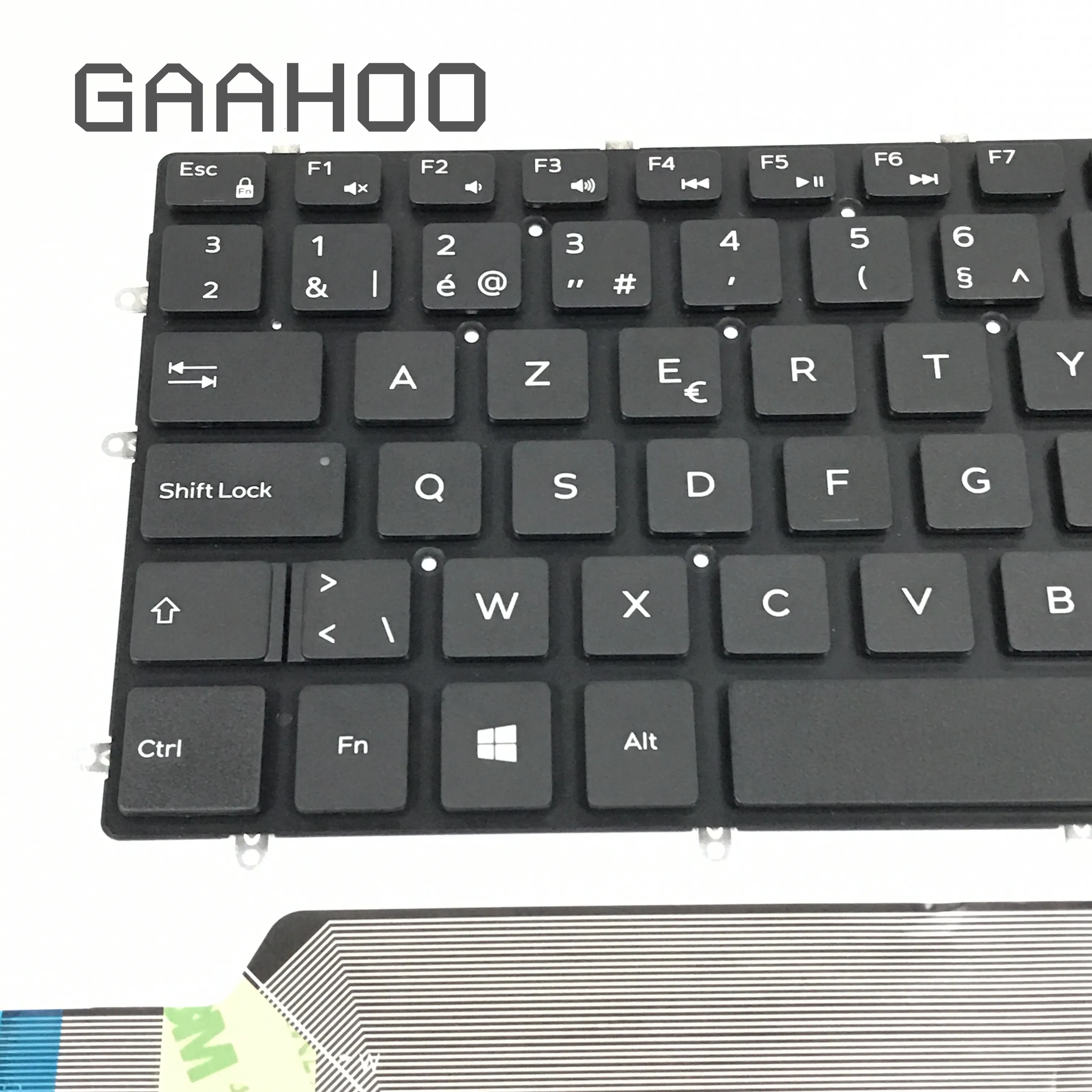 Бельгийская Клавиатура для ноутбука Dell Inspiron15 5570 5575 7577 7587 7568 7566 7567 5567 5565 15 7000 15-5568 5765