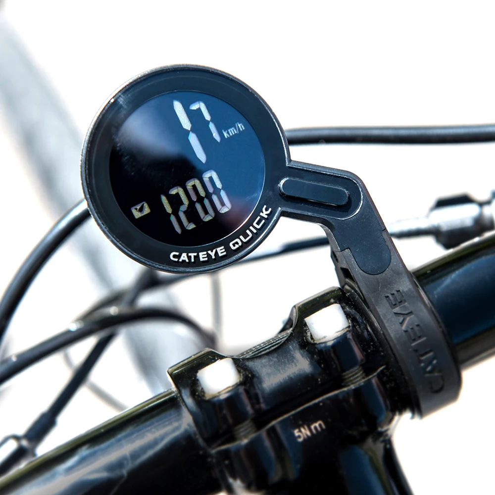 CATEYE CC-RS100W велосипедный беспроводной цифровой компьютер Спидометр Горный Дорожный велосипед Секундомер Япония ультра светильник водонепроницаемый
