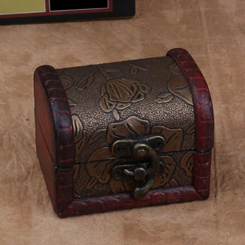 Винтажный органайзер для хранения браслетов и ожерелий Подарочная деревянная