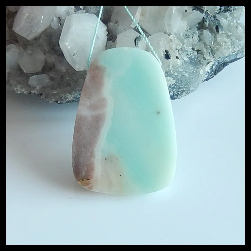 

Carved Amazonite monkey Pendant Bead,Wholesale Semiprecious stone Jewelry birthday present,49x36x7mm,21.2g