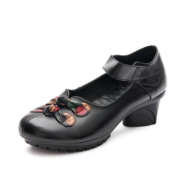 Женские туфли из натуральной кожи на высоком каблуке|women high heel shoes|high shoesfashion heels |