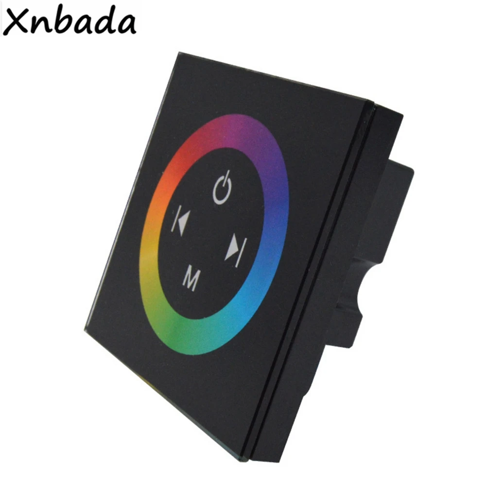 RGB сенсорная панель светодиодный контроллер настенное крепление белый/черный
