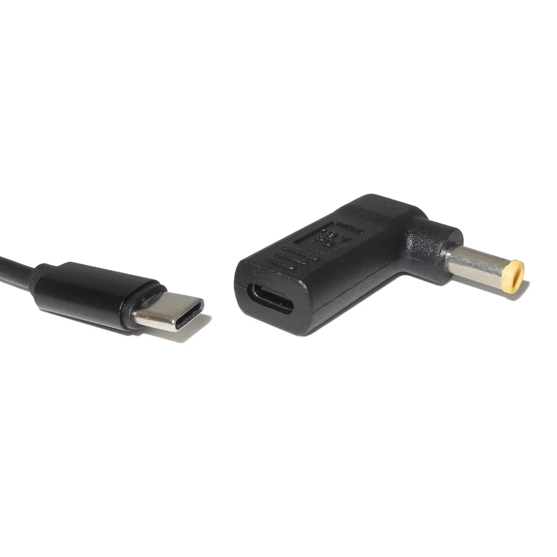 USB Type C Female to 5 0x3 0 мм штекер адаптера питания постоянного тока Разъем для
