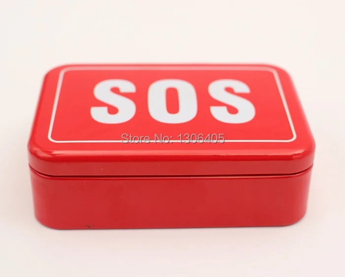 Металлическая коробка для хранения Органайзер/жестяная/коробка первой помощи |