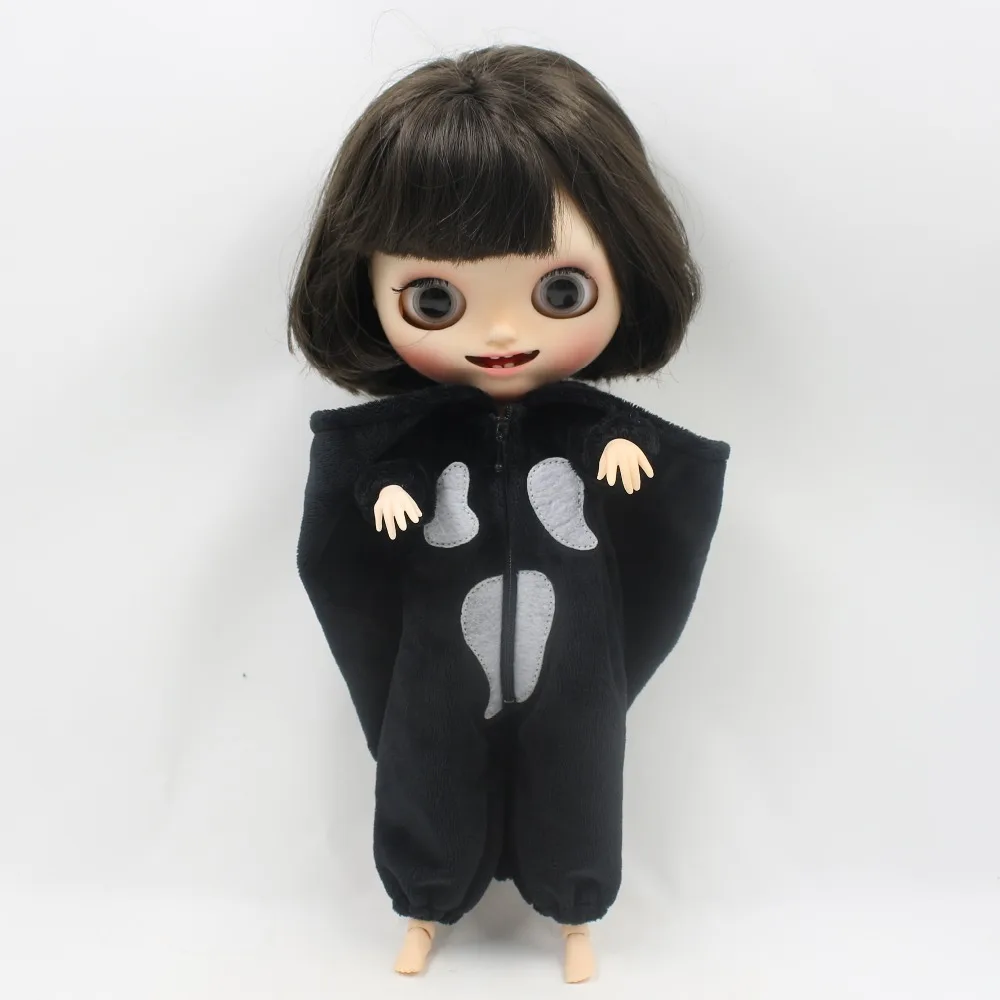 Blyth кукла ледяная личка тело счастливый Хэллоуин Дьявол призрак платье шляпа летучая мышь наряд